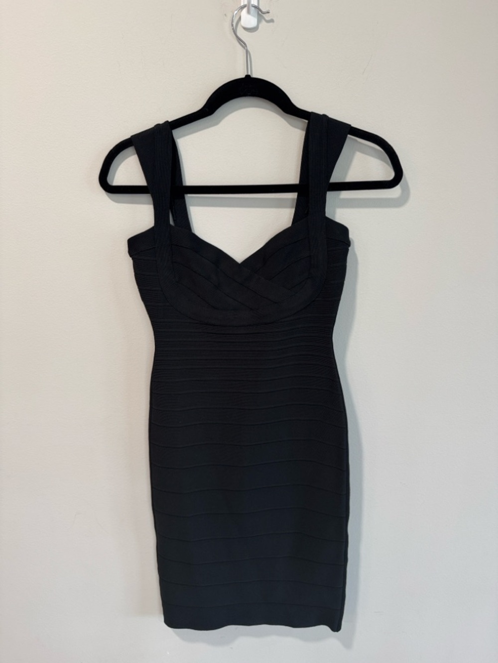 Herve Leger Black Bandage Bodycon Dress
